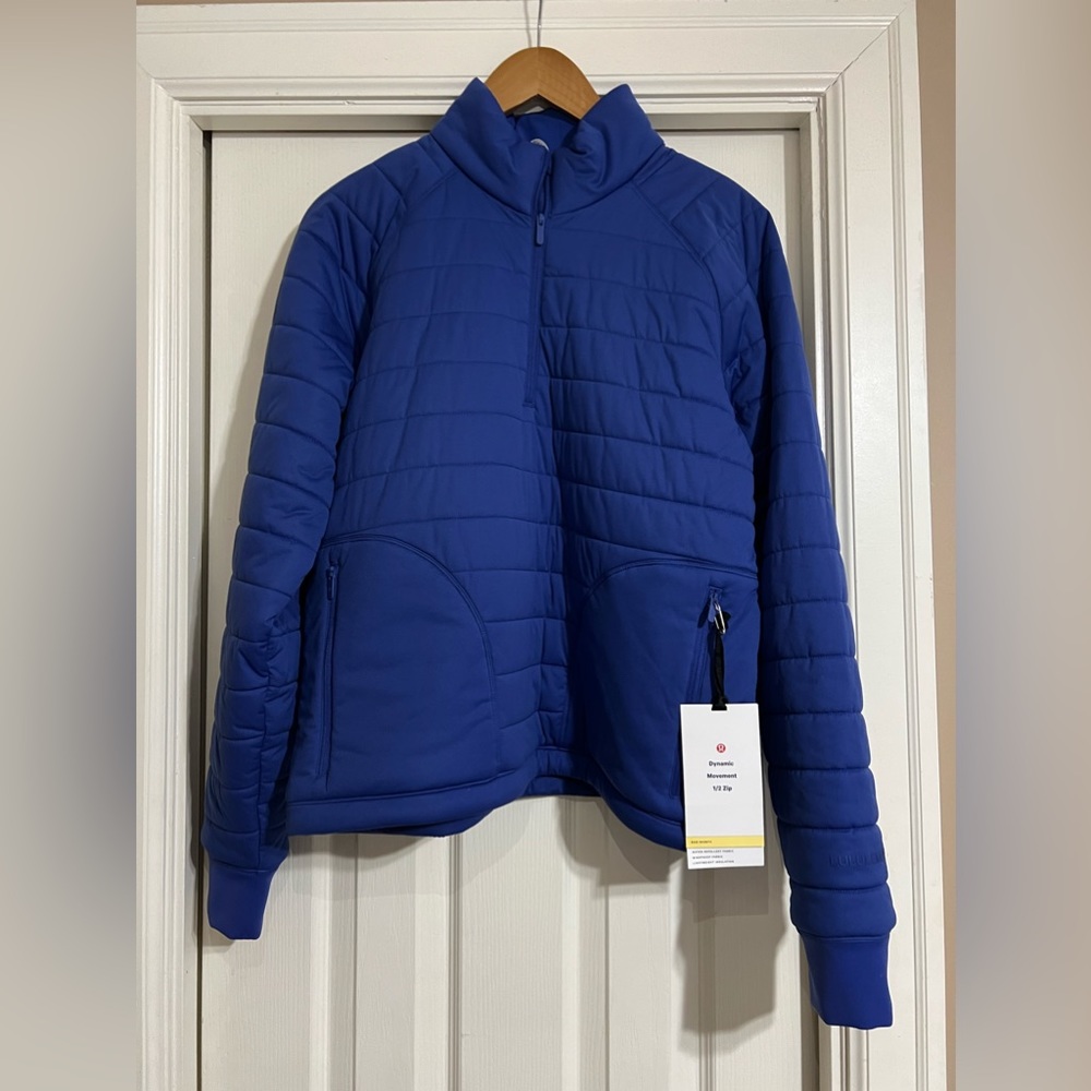 NWT Lululemon Dynamic Movement Half-Zip - psychic
